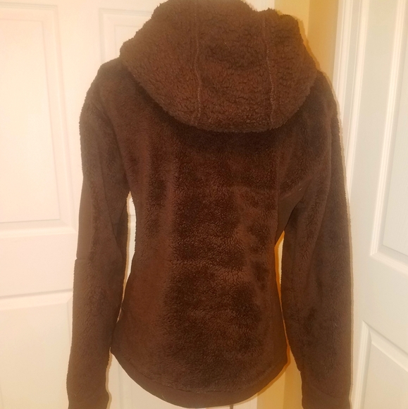 PRICE⬇️ST. JOHN'S BAY HOODED SWEATER JACKET. BROWN. MED. - Picture 2 of 7